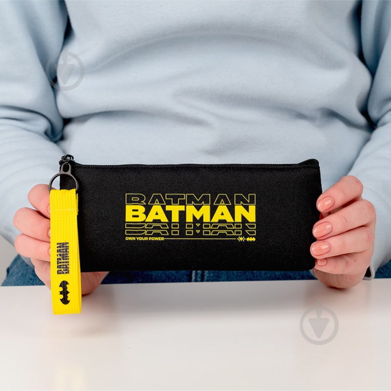 Пенал 680 DC Comics Batman KITE черный - фото 5