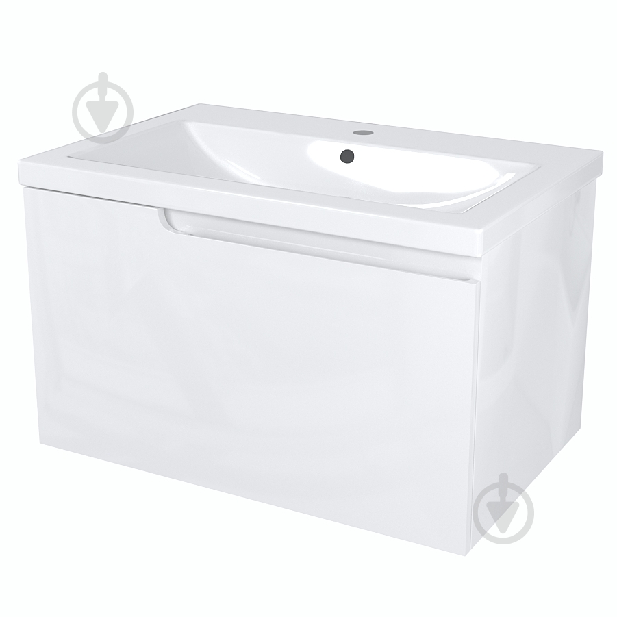 Тумба подвесная Сансервіс Неаполь 60 белая Como-60 - фото 1