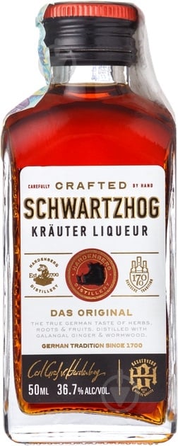 Лікер Schwartzhog Krauter Liqueur 0,05 л - фото 1