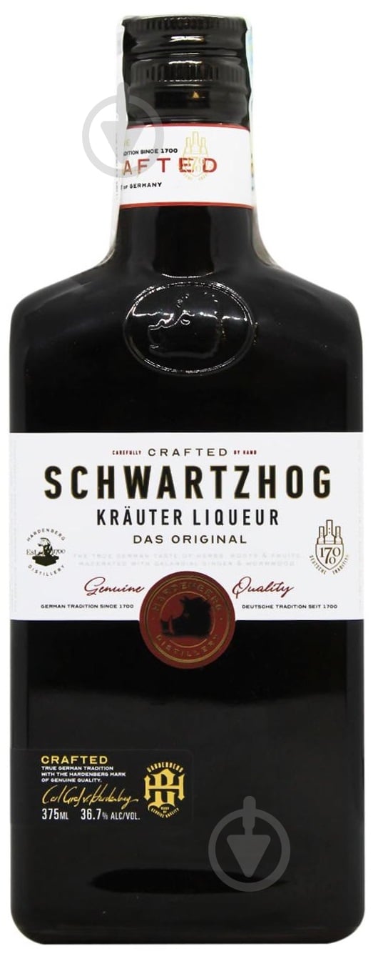 Ликер Schwartzhog Krauter Liqueur 0,375 л - фото 1