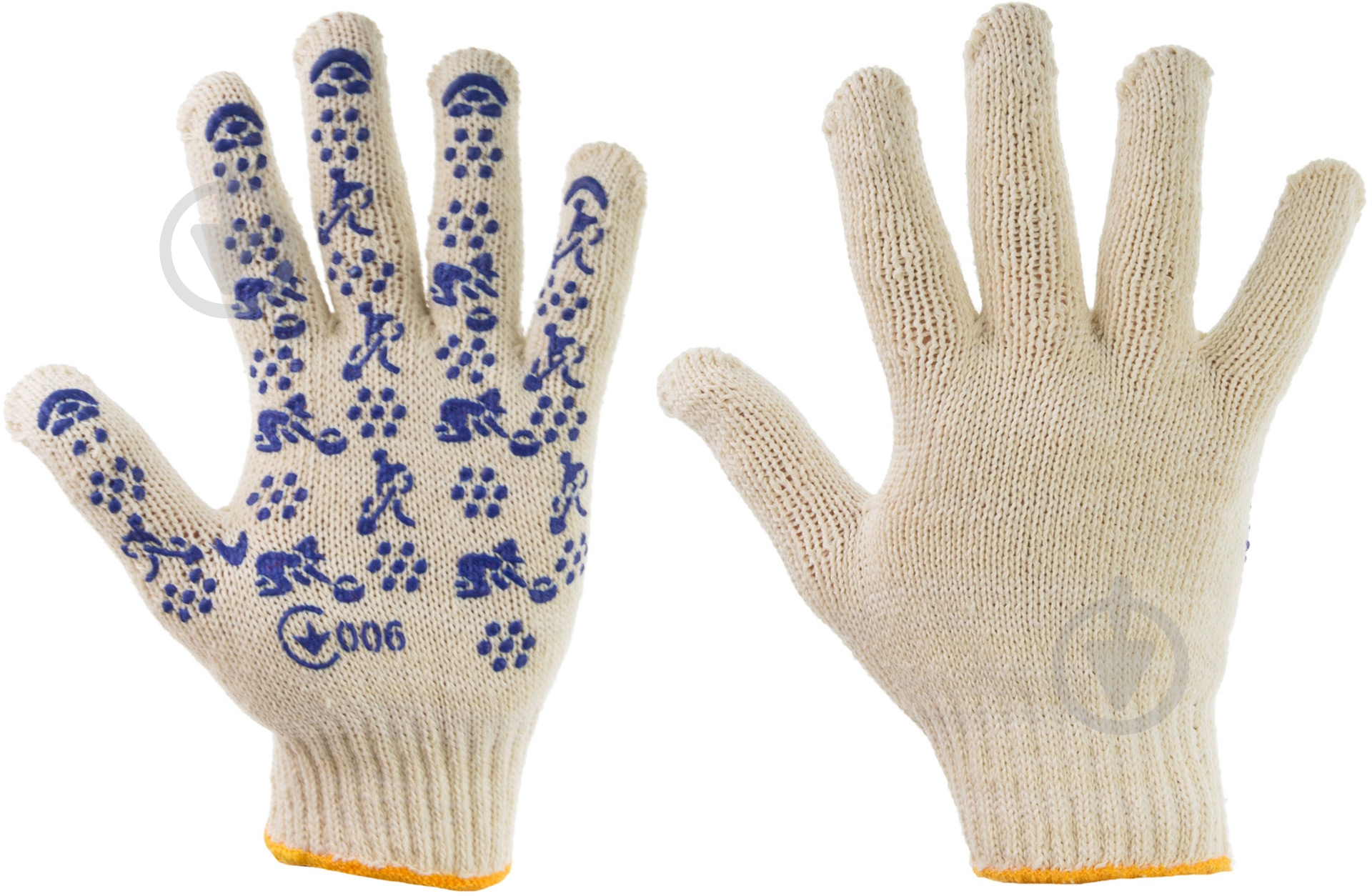 Перчатки MasterOK 3D Master-88T трикотажные с покрытием ПВХ точка L (9) - фото 1 Перчатки MasterOK 3D Master-88T трикотажные с покрытием ПВХ точка L (9) - фото 1