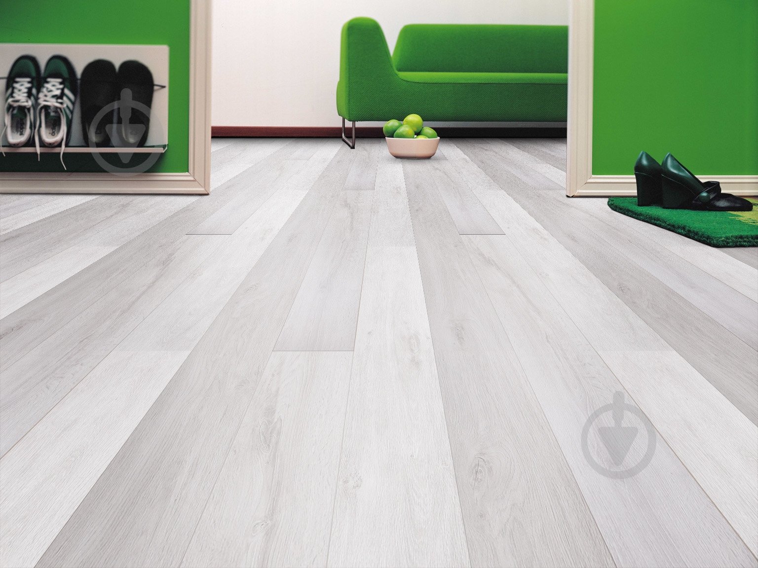 Ламінат Kronotex Advanced V4 преміум дуб сірий 32/АС4/8 мм (D 4956) - фото 3