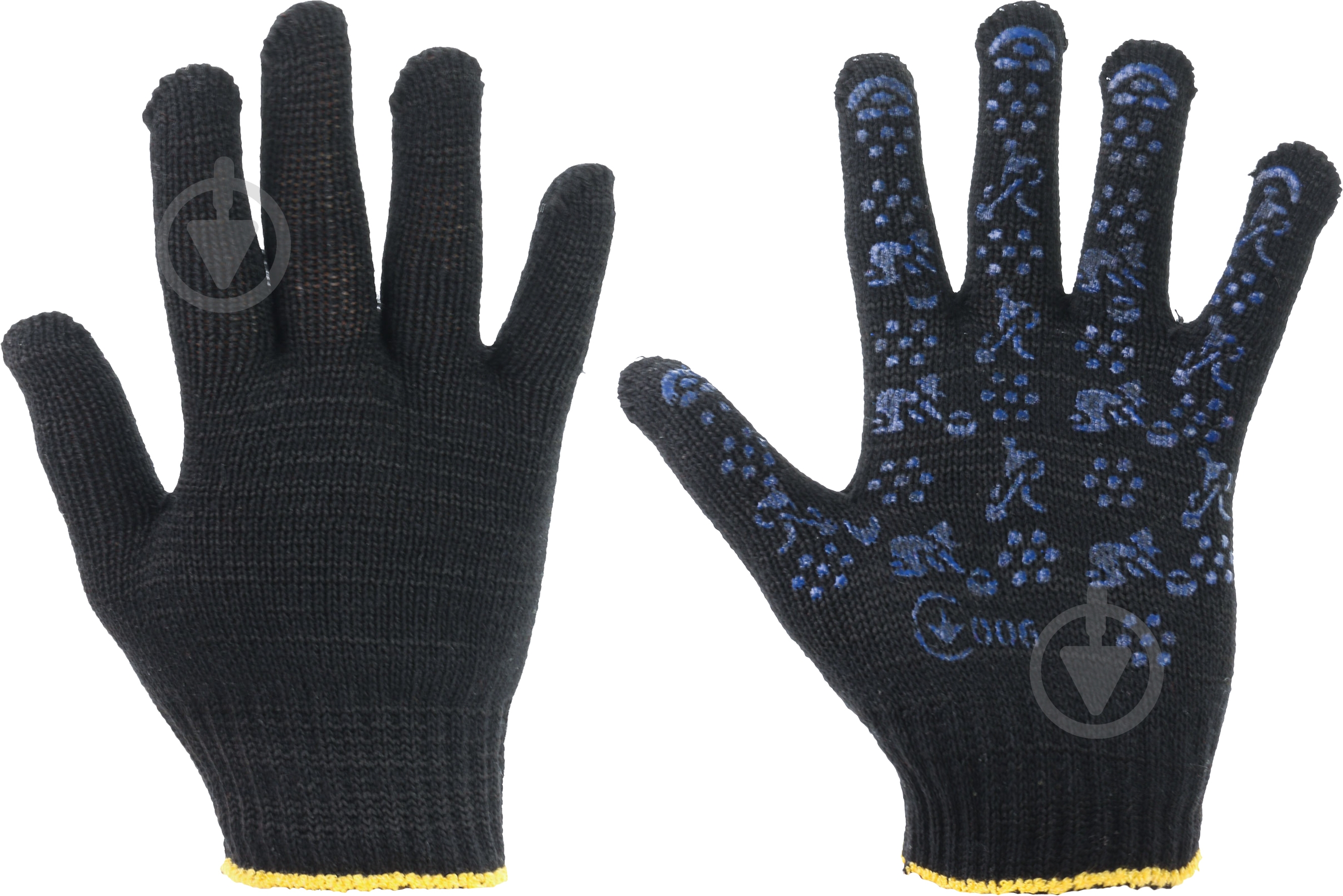 Перчатки MasterOK 3D Master-88TВК трикотажные с покрытием ПВХ точка L (9) - фото 1