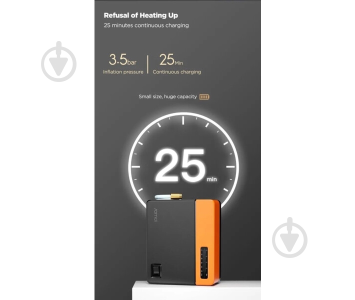 Компресор автомобільний 70mai Midrive TP04 (841552) - фото 5