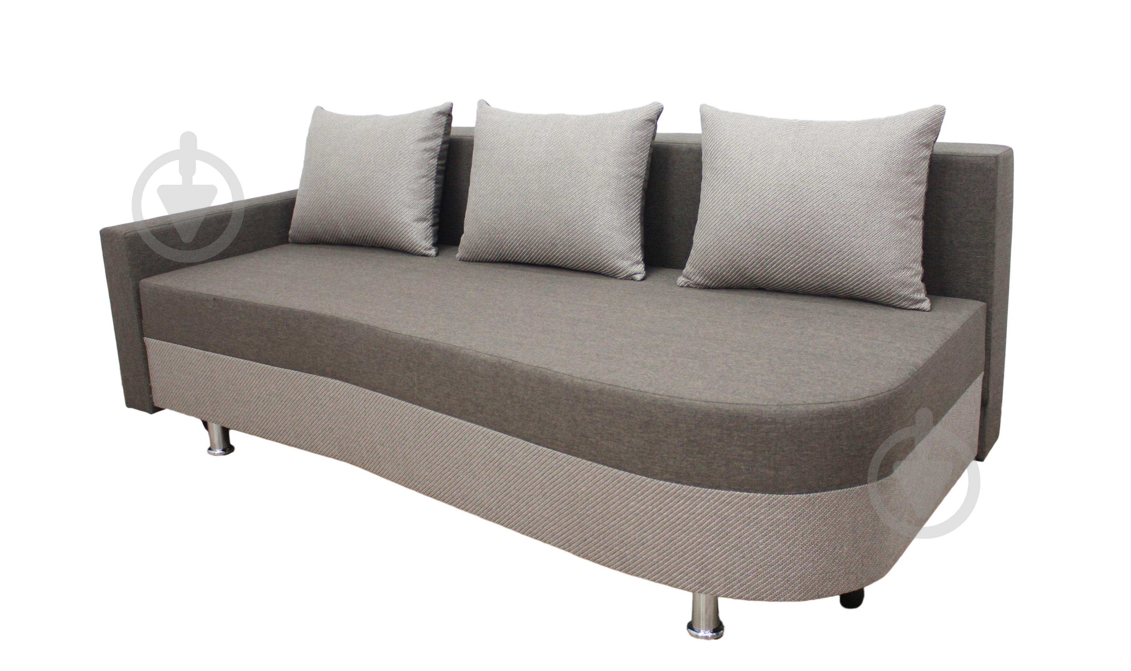 Диван угловой Элегант Еписофт 6 коричневый 2080x980x750 мм - фото 2