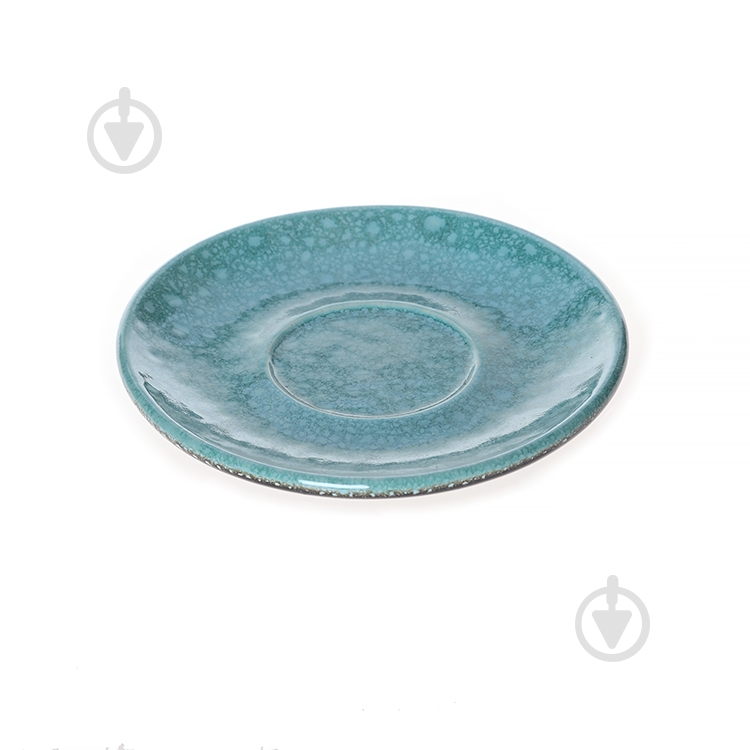 Блюдце Manna Ceramics 12 см Лазурове - фото 2