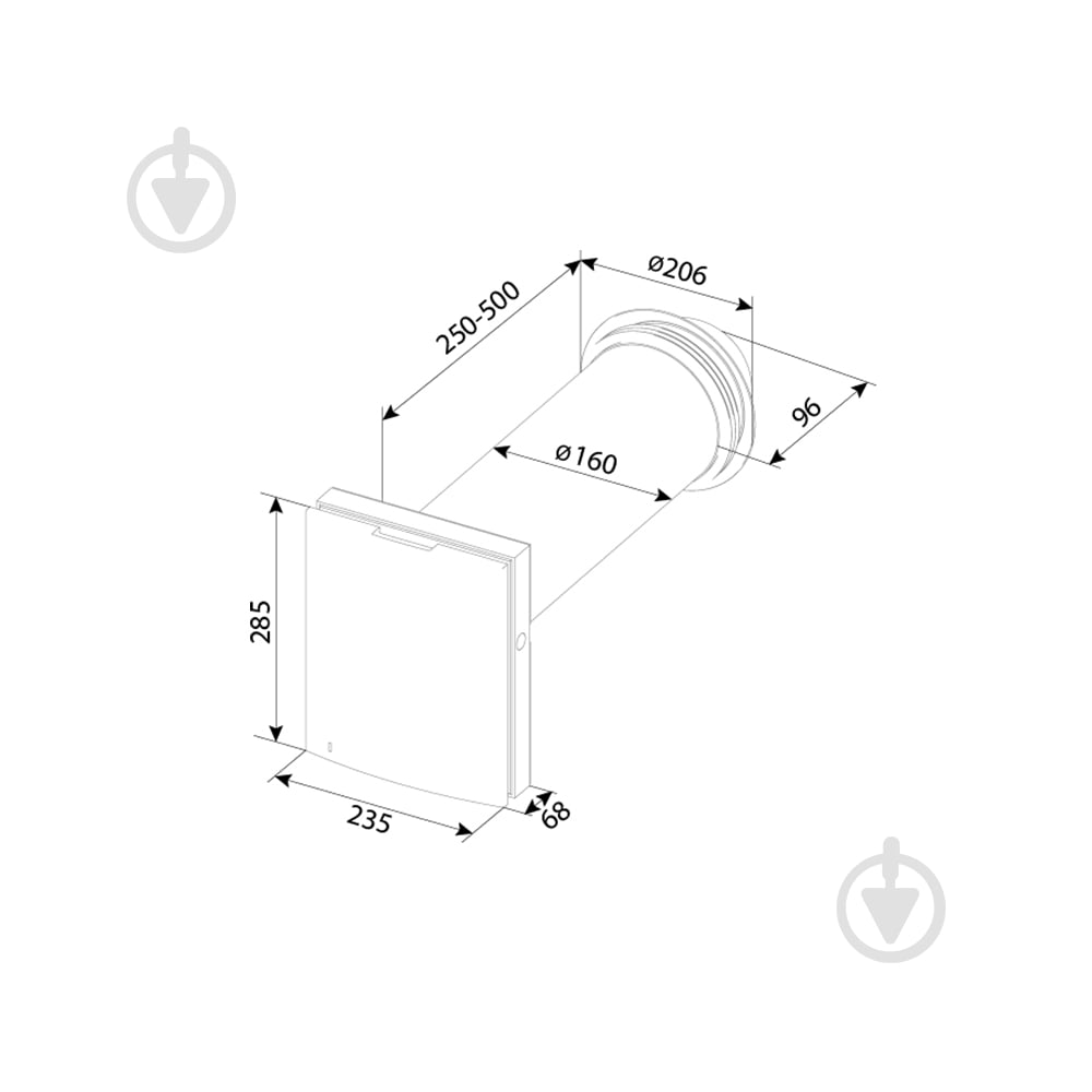 Рекуператор Blauberg Vento Expert Plus WiFi Black Matt - фото 2 Рекуператор Blauberg Vento Expert Plus WiFi Black Matt - фото 2