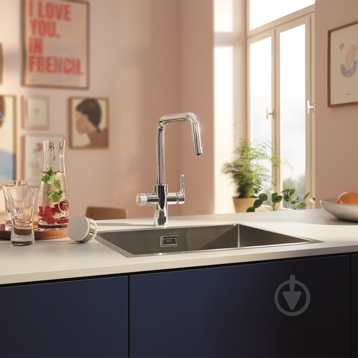 Смеситель для кухни Grohe QuickFix Start 30631000 - фото 5 Смеситель для кухни Grohe QuickFix Start 30631000 - фото 5
