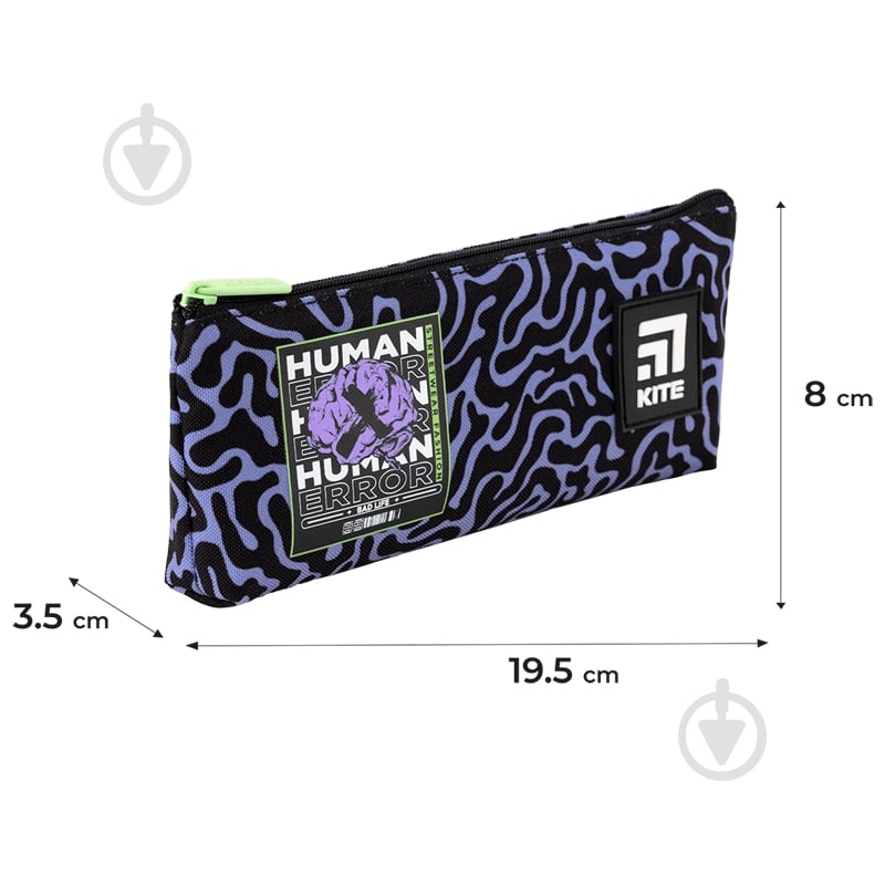 Пенал 680-12 KITE черный - фото 2