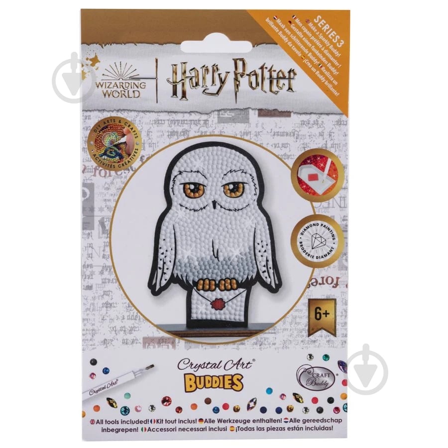 Мозаика Crystal Art Гедвига CAFGR-HPS005 - фото 2 Мозаика Crystal Art Гедвига CAFGR-HPS005 - фото 2