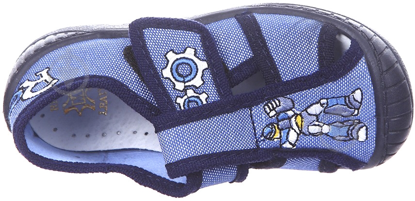 Тапочки для мальчиков для мальчика ТМ МВ р.21 синий 2k5-3a - фото 3