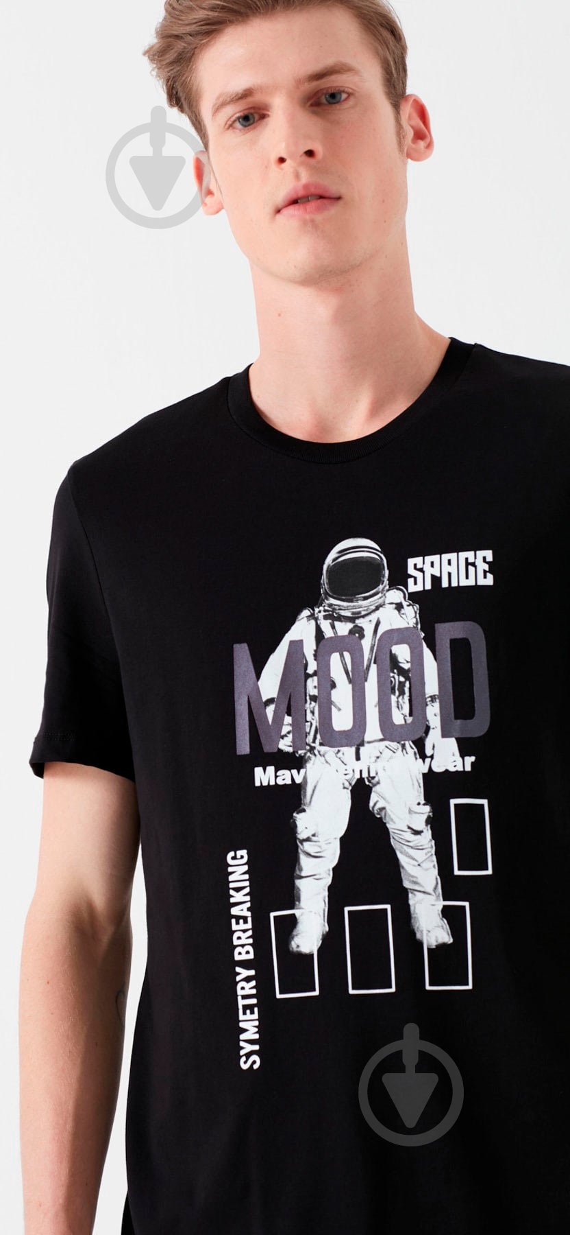 Футболка Mavi MOOD PRINTED TEE 065948-900 р.S черный - фото 4 Футболка Mavi MOOD PRINTED TEE 065948-900 р.S черный - фото 4