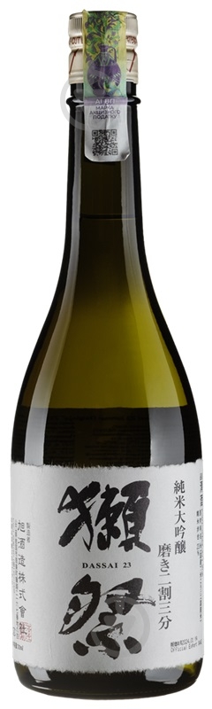 Саке Dassai Dassai 23 Junmai Daiginjo 0,72 л - фото 1 Саке Dassai Dassai 23 Junmai Daiginjo 0,72 л - фото 1