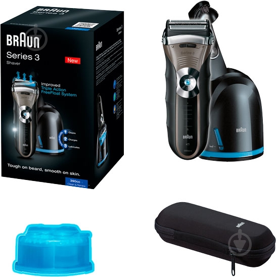 Електробритва Braun 390cc S-4 - фото 4 Електробритва Braun 390cc S-4 - фото 4