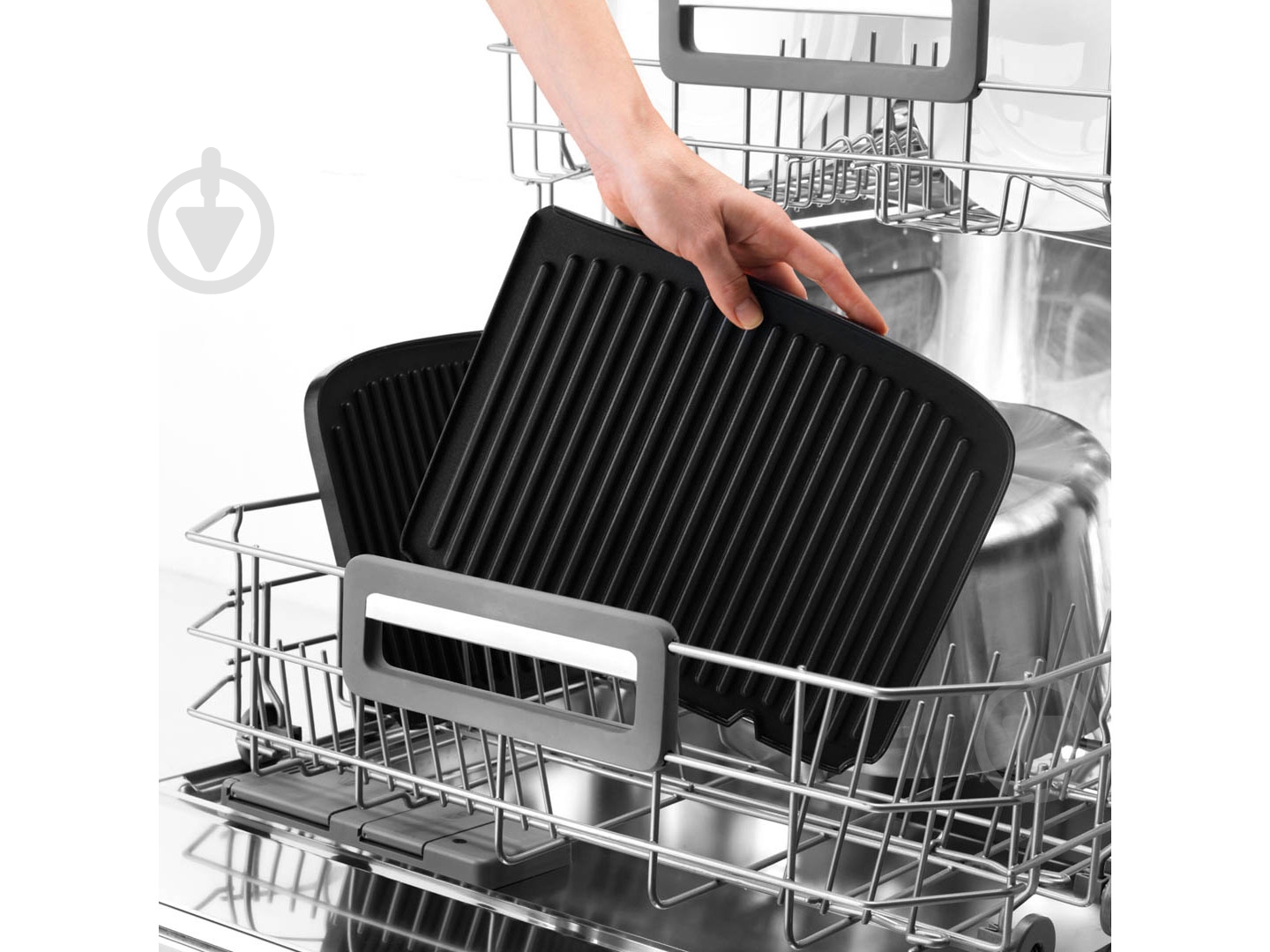 Гриль-барбекю Delonghi CGH 910 Steel BK - фото 8