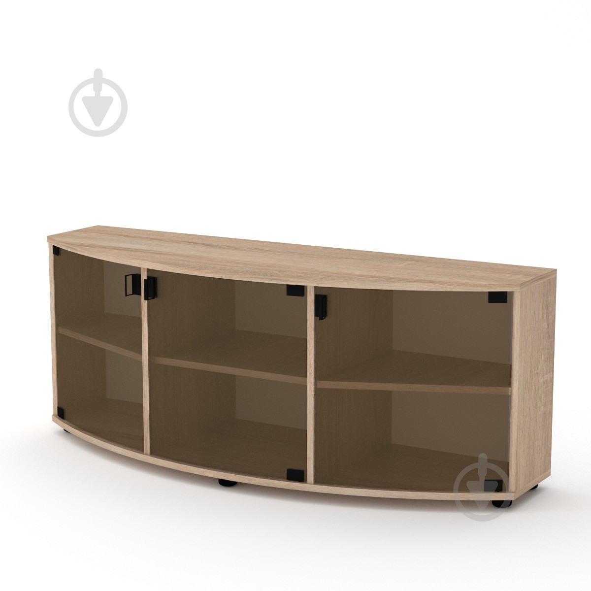 Тумба под ТВ Компанит Плазма-2 дуб сонома - фото 1