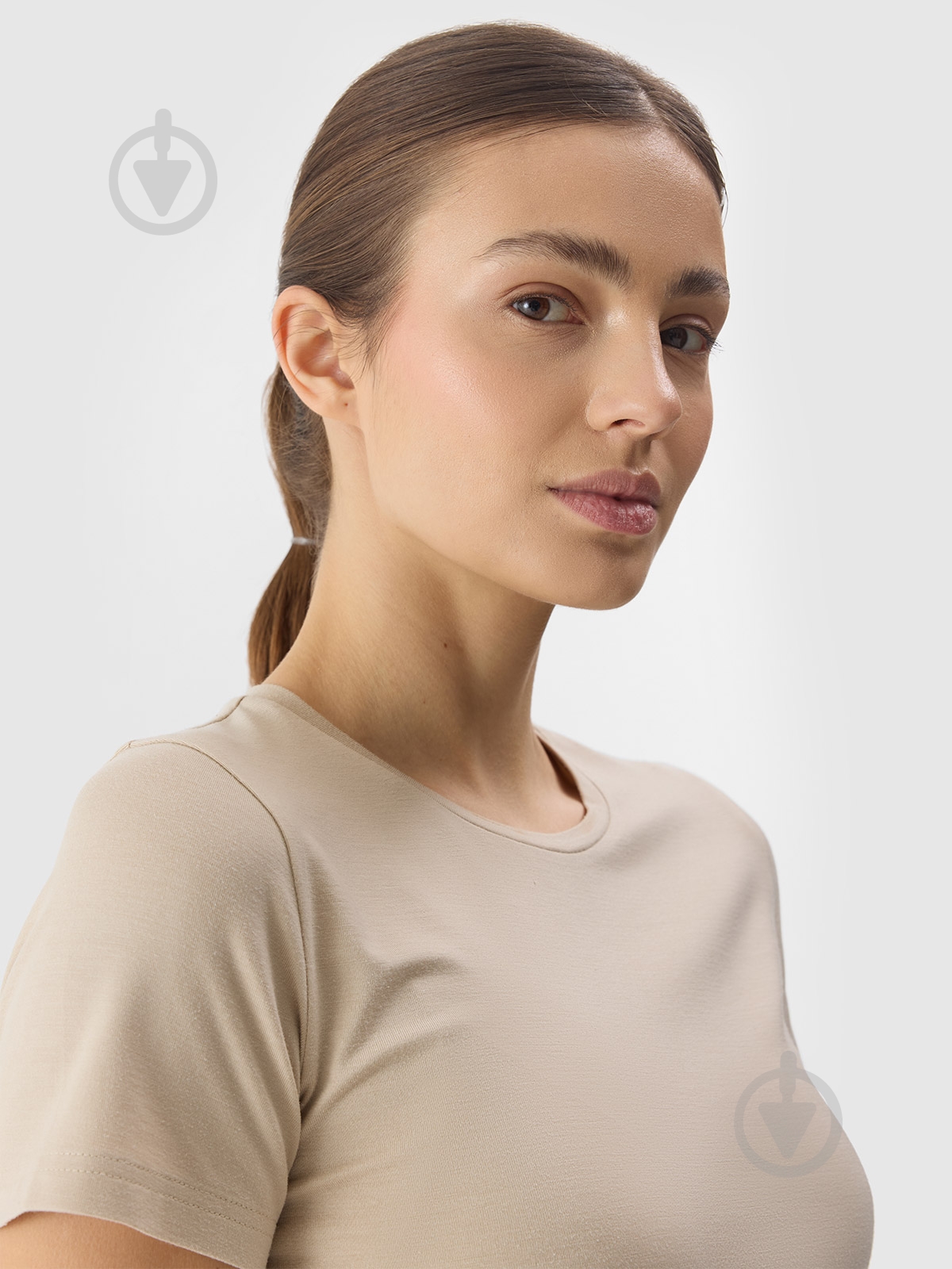 Футболка 4F TSHIRT F1267 / TSHIRT F1267 4FWSS24TTSHF1267-83S р.2XL бежевый - фото 2 Футболка 4F TSHIRT F1267 / TSHIRT F1267 4FWSS24TTSHF1267-83S р.2XL бежевый - фото 2