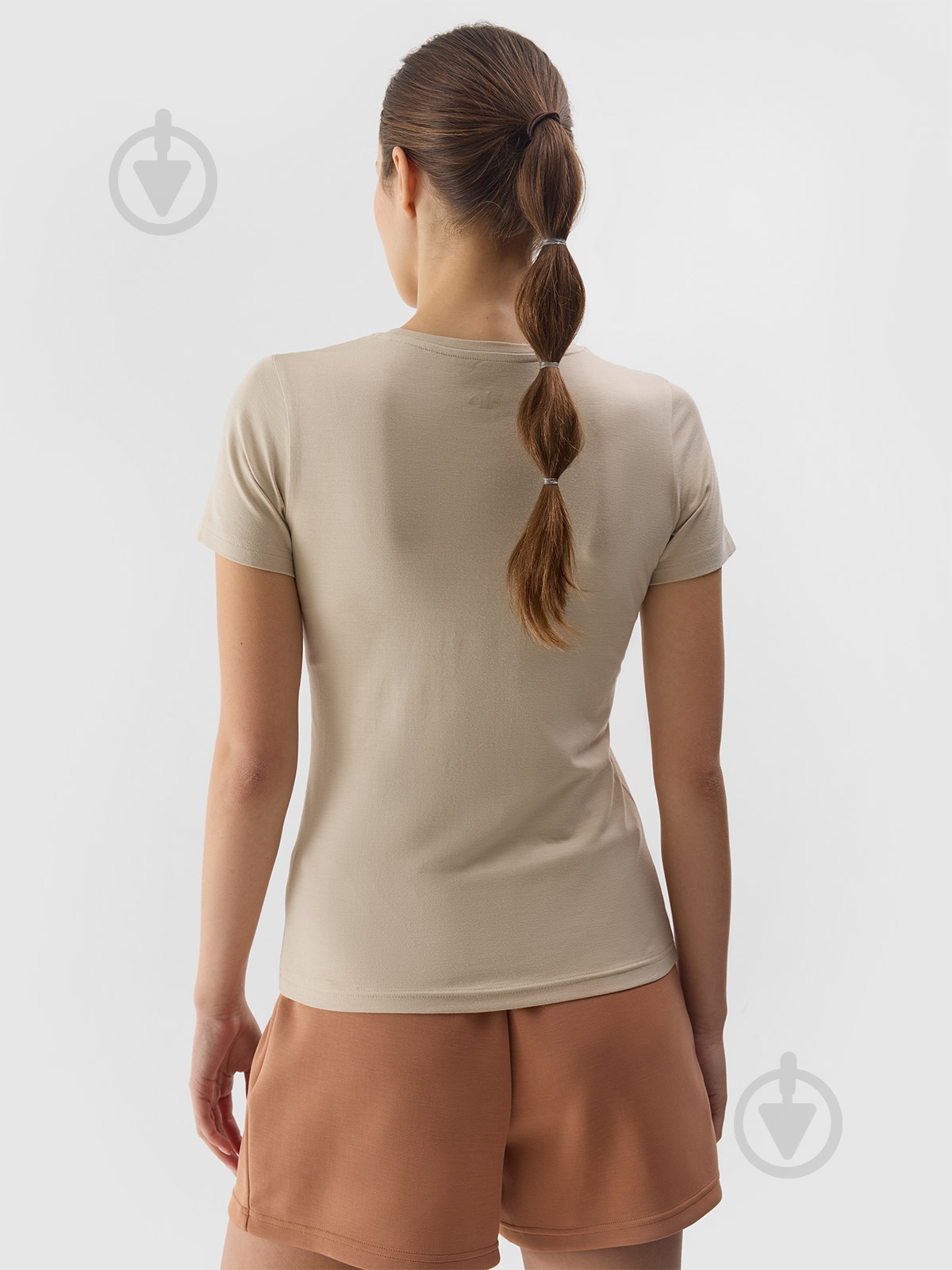 Футболка 4F TSHIRT F1267 / TSHIRT F1267 4FWSS24TTSHF1267-83S р.2XL бежевый - фото 3 Футболка 4F TSHIRT F1267 / TSHIRT F1267 4FWSS24TTSHF1267-83S р.2XL бежевый - фото 3