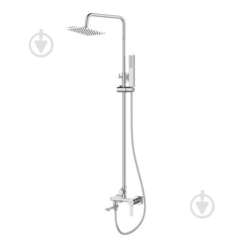 Душевая система Invena Glamour хром AU-05-B01 - фото 1 Душевая система Invena Glamour хром AU-05-B01 - фото 1