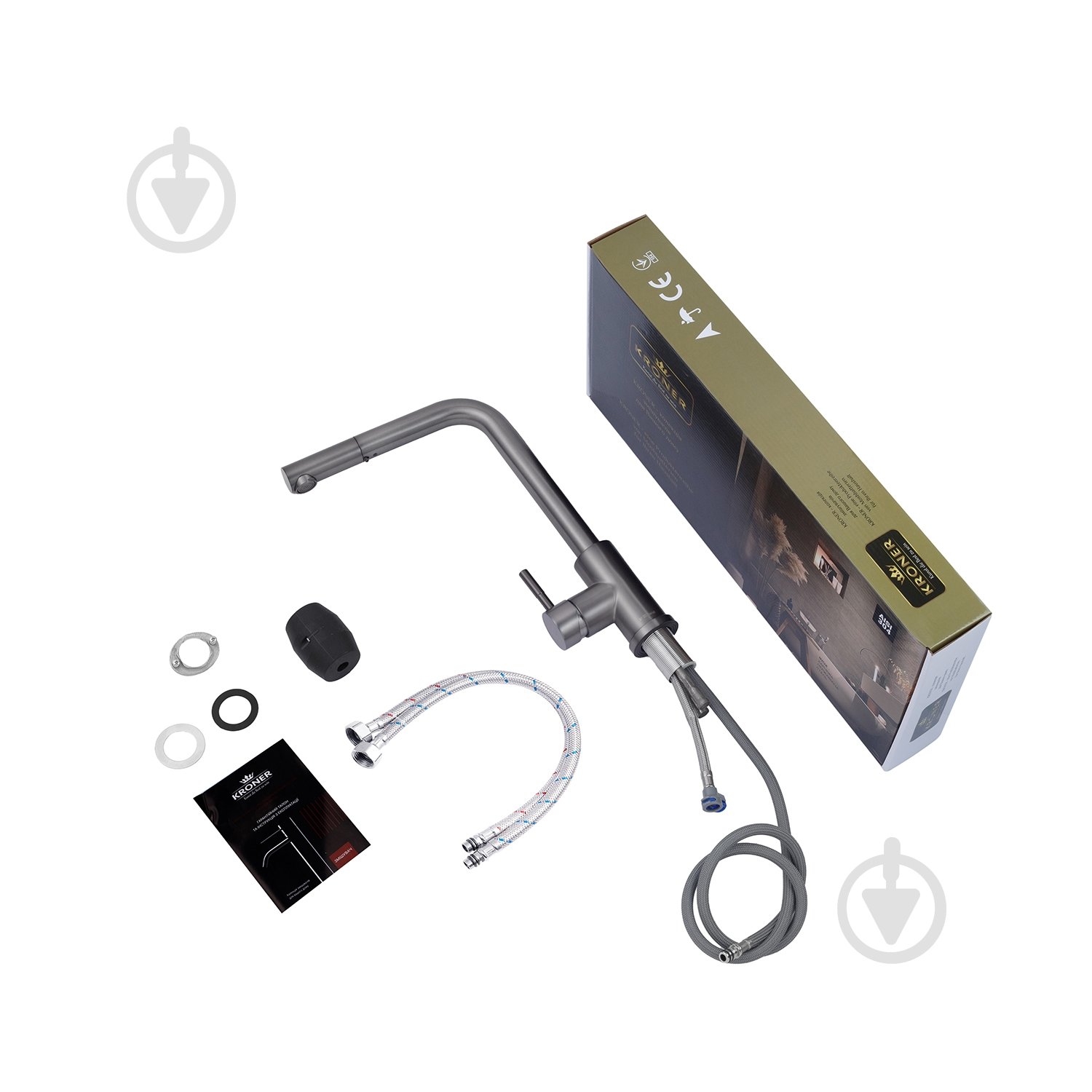 Смеситель для кухни Kroner KRP Edelstahl Klassisch - PVD03917 - фото 2