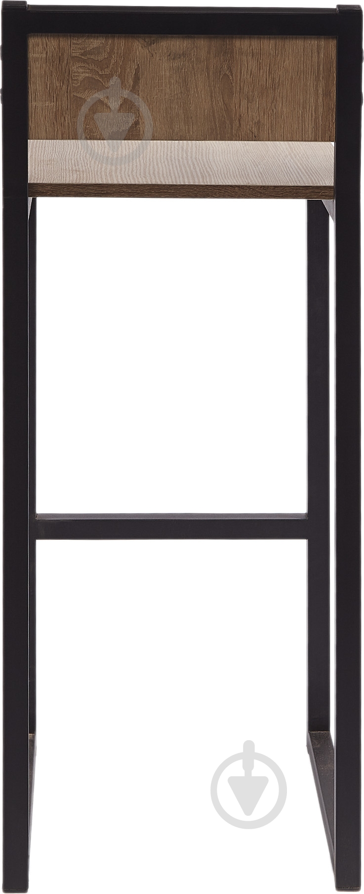 Стул барный Лугалпроф Авангард черный / дуб сонома - фото 5