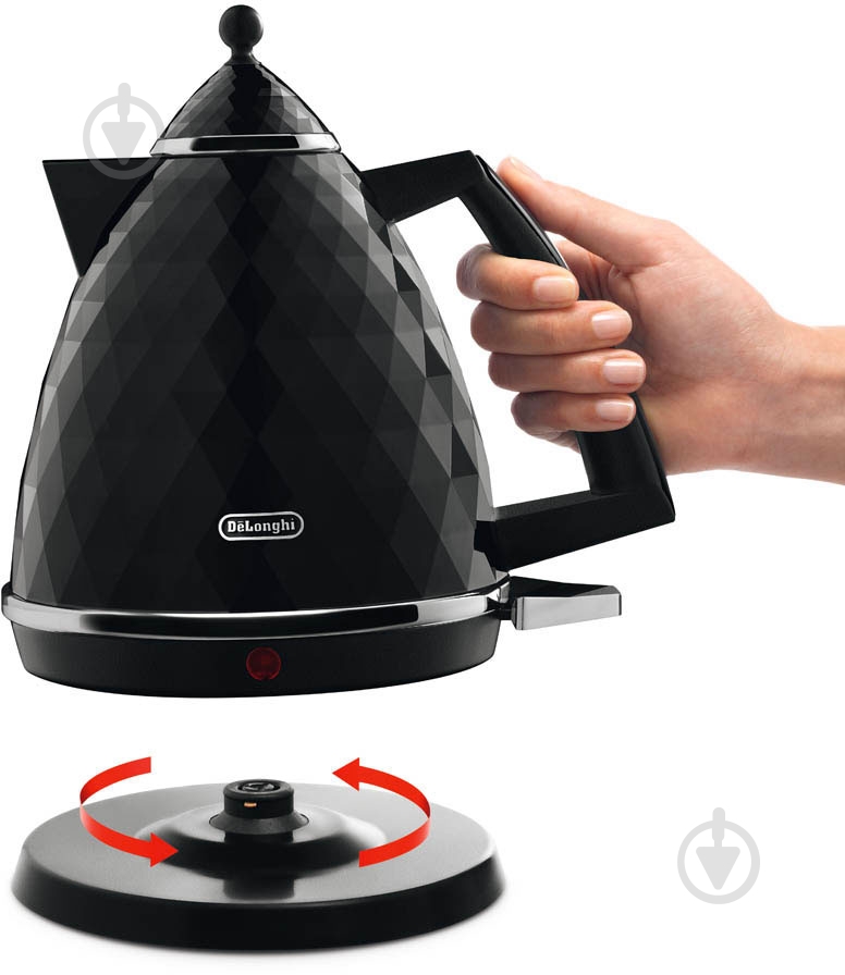 Электрочайник Delonghi KBJ 2001 BK - фото 3