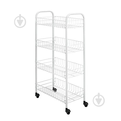 Этажерка Metaltex Pisa 340634 840х410х230 мм белый - фото 1