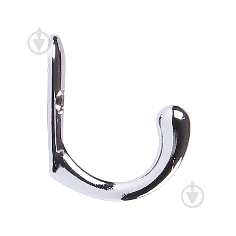Крючок мебельный  Larvij LK0101CH хром - фото 2