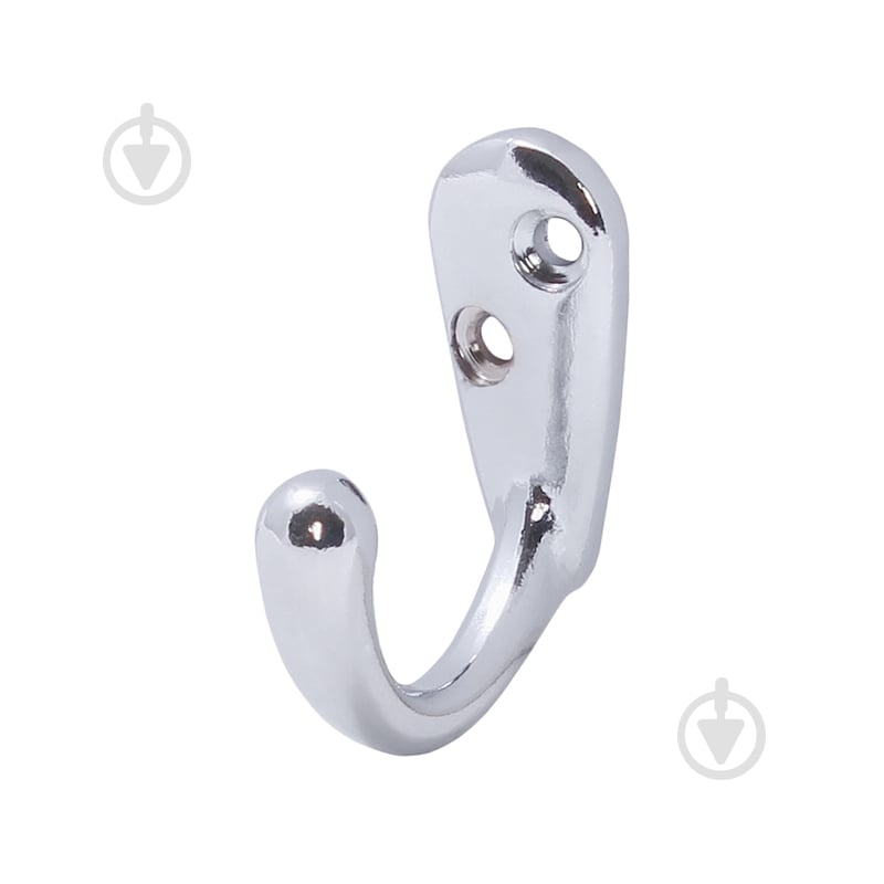 Крючок мебельный  Larvij LK0101CH хром - фото 1