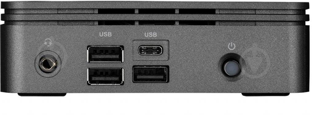 Barebone-неттоп Gigabyte BRIX Ultra Compact PC kit (GB-BRi3-10110) black - фото 4