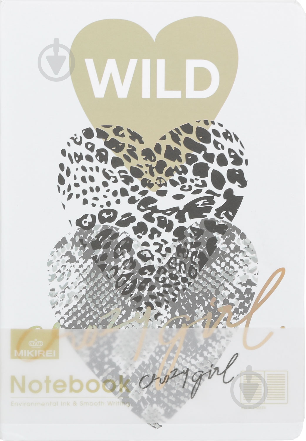 Блокнот Wild 21х14,5 см Mikirei - фото 1 Блокнот Wild 21х14,5 см Mikirei - фото 1