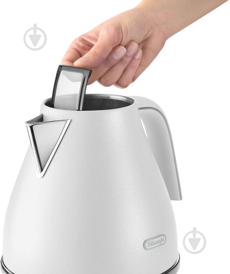 Электрочайник Delonghi KBOE 2001.W - фото 3 Электрочайник Delonghi KBOE 2001.W - фото 3