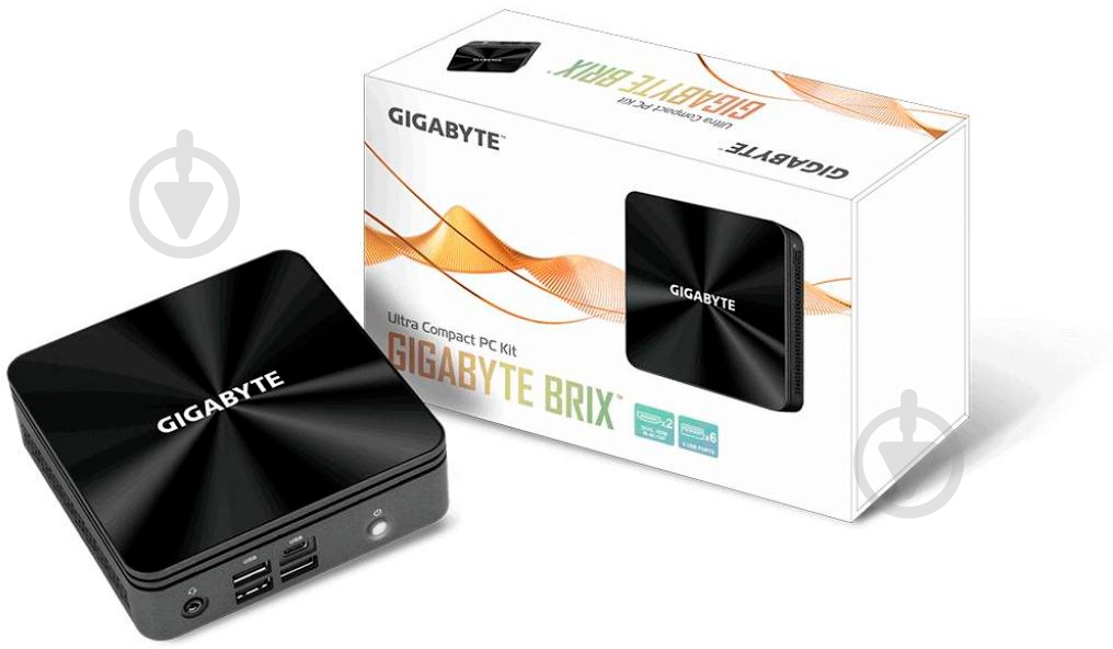 Barebone-неттоп Gigabyte BRIX Ultra Compact PC kit (GB-BRI7-10710) black - фото 6 Barebone-неттоп Gigabyte BRIX Ultra Compact PC kit (GB-BRI7-10710) black - фото 6
