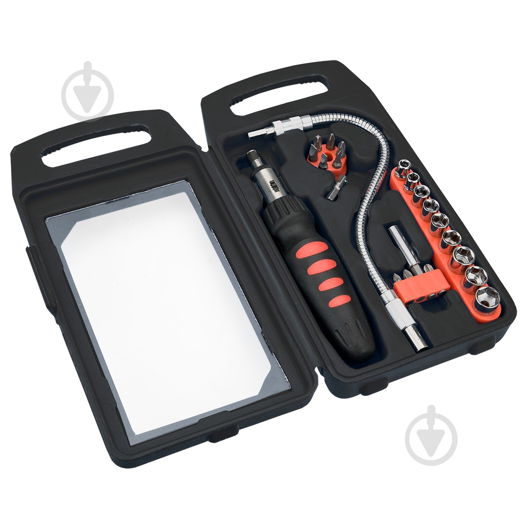 Набор насадок Top Tools 22 шт. 39D185 - фото 1