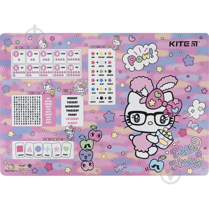 Подкладка настольная Hello Kitty HK23-207-1 KITE - фото 1