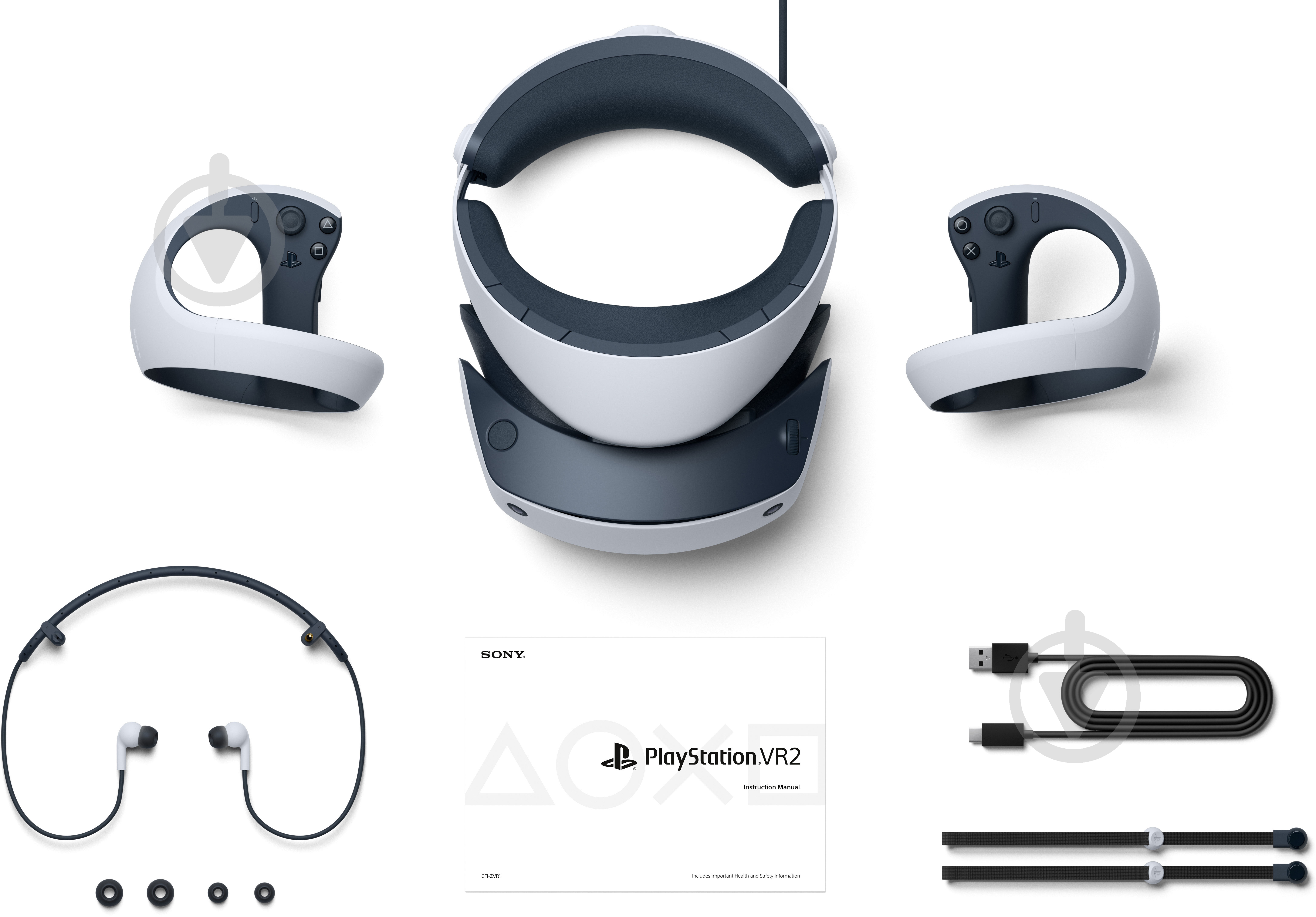 Очки виртуальной реальности Sony PlayStation VR2 (9453994) white - фото 7