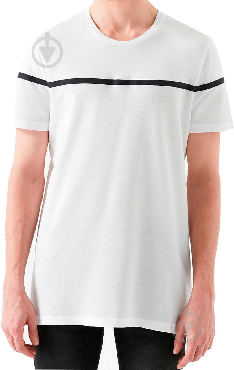 Футболка Mavi STRIPE PRINTED TEE 065968-620 р.L белый - фото 1 Футболка Mavi STRIPE PRINTED TEE 065968-620 р.L белый - фото 1
