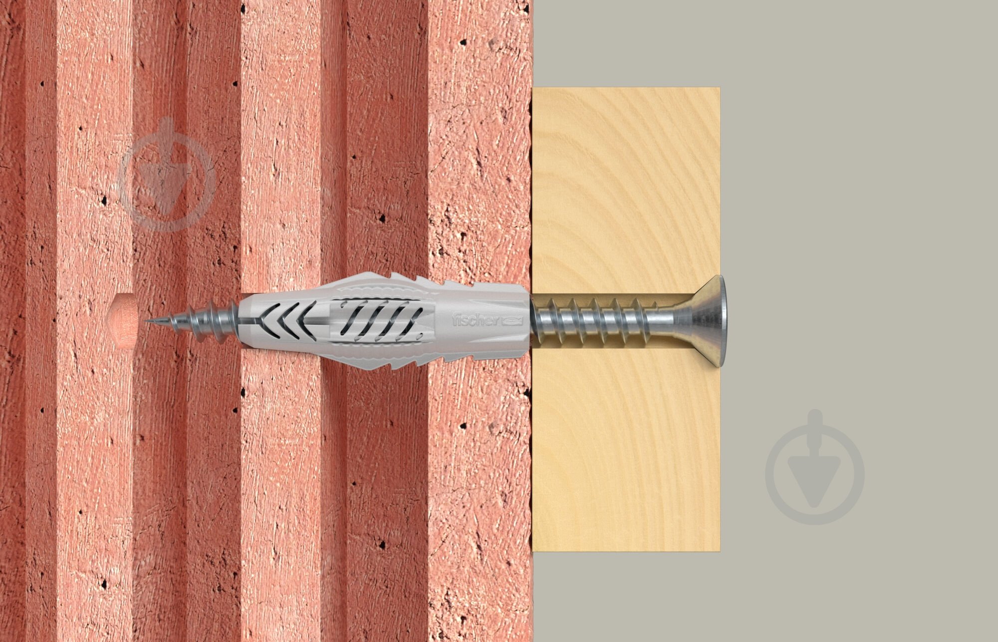 Дюбель универсальный дюбель UX 6x35 с буртом FISCHER 6x35 мм 100 шт. (62756) - фото 3 Дюбель универсальный дюбель UX 6x35 с буртом FISCHER 6x35 мм 100 шт. (62756) - фото 3