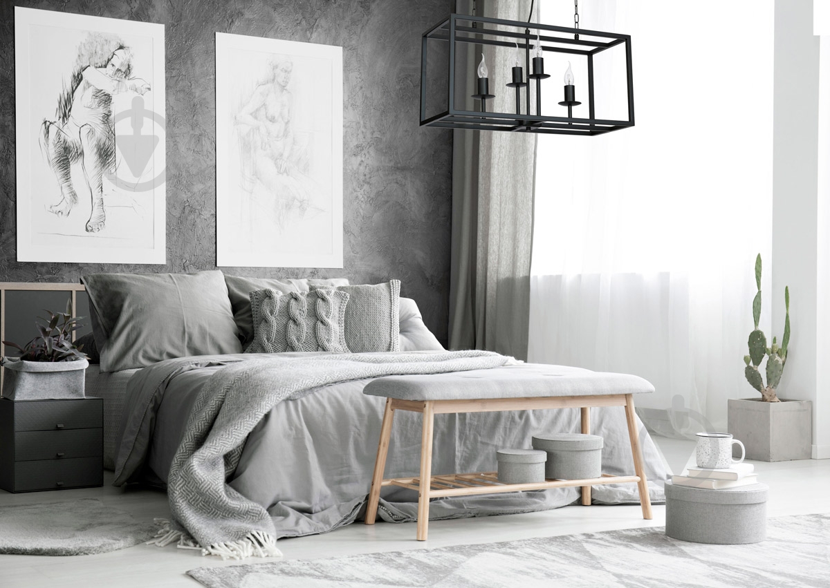 Бра Luminex Cardiff 8292 1x60 Вт E27 черный - фото 2