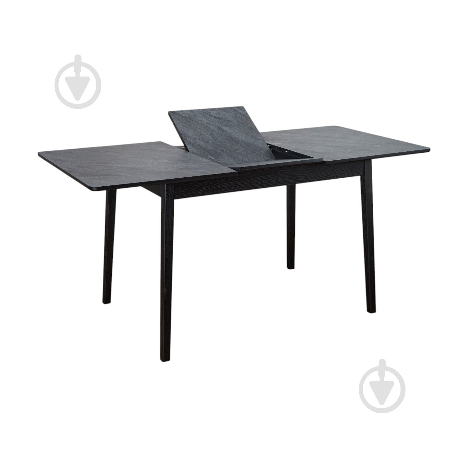 Стол раскладной Спейс 1200(1600)x750x750мм черный/черный - фото 2 Стол раскладной Спейс 1200(1600)x750x750мм черный/черный - фото 2