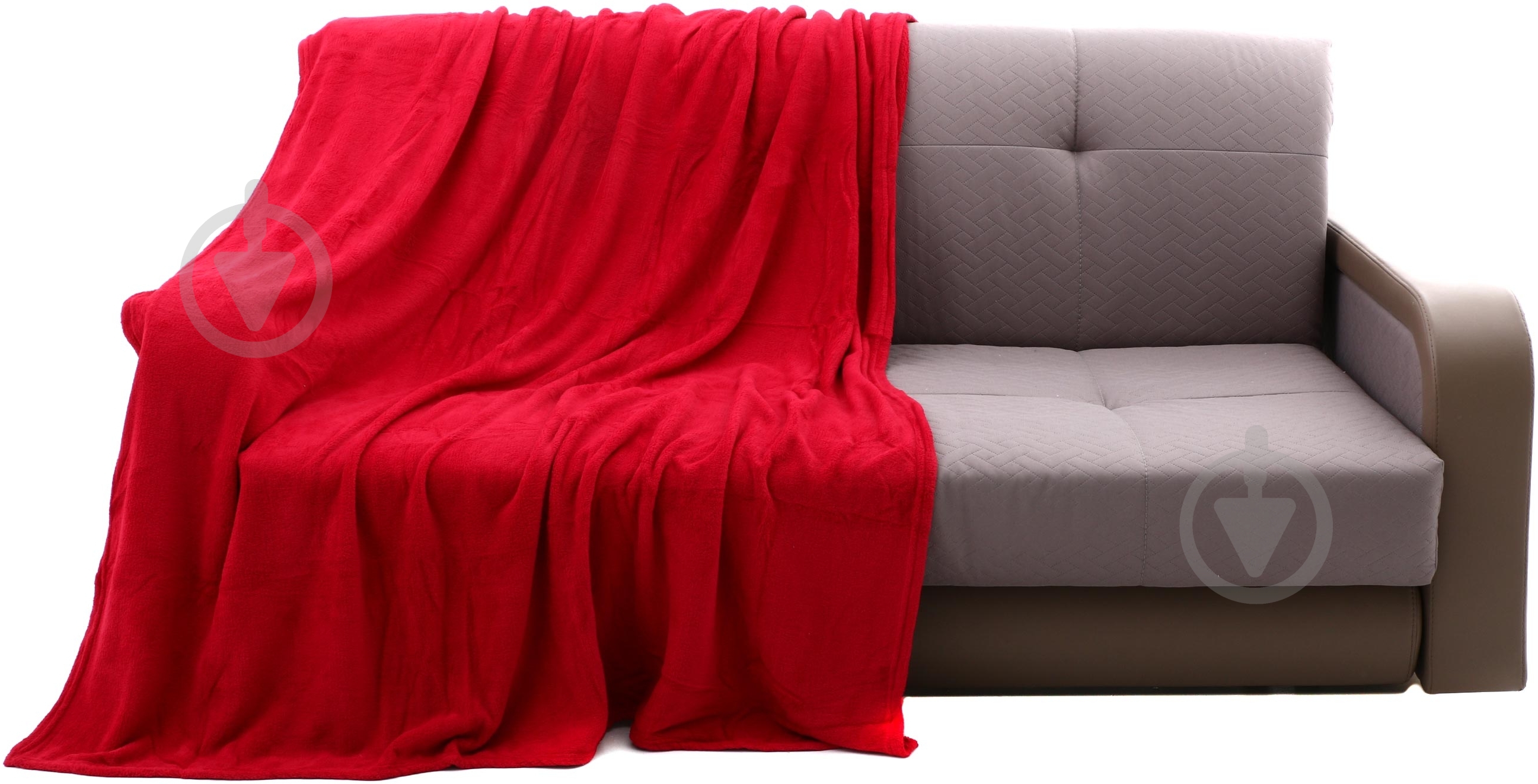 Плед Бордо 160x200 см бордовый Underprice - фото 1 Плед Бордо 160x200 см бордовый Underprice - фото 1