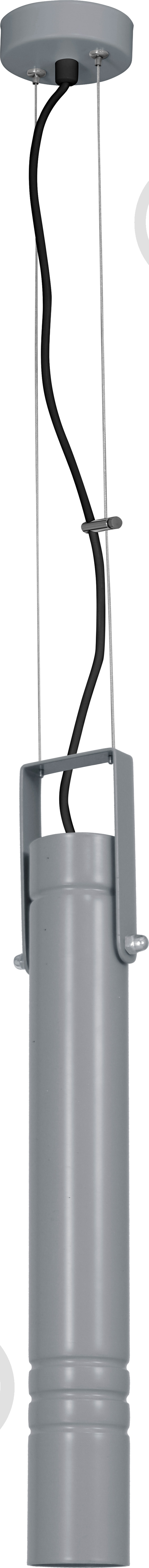 Подвес Luminex Implode 8378 1x8 Вт GU10 серый - фото 1