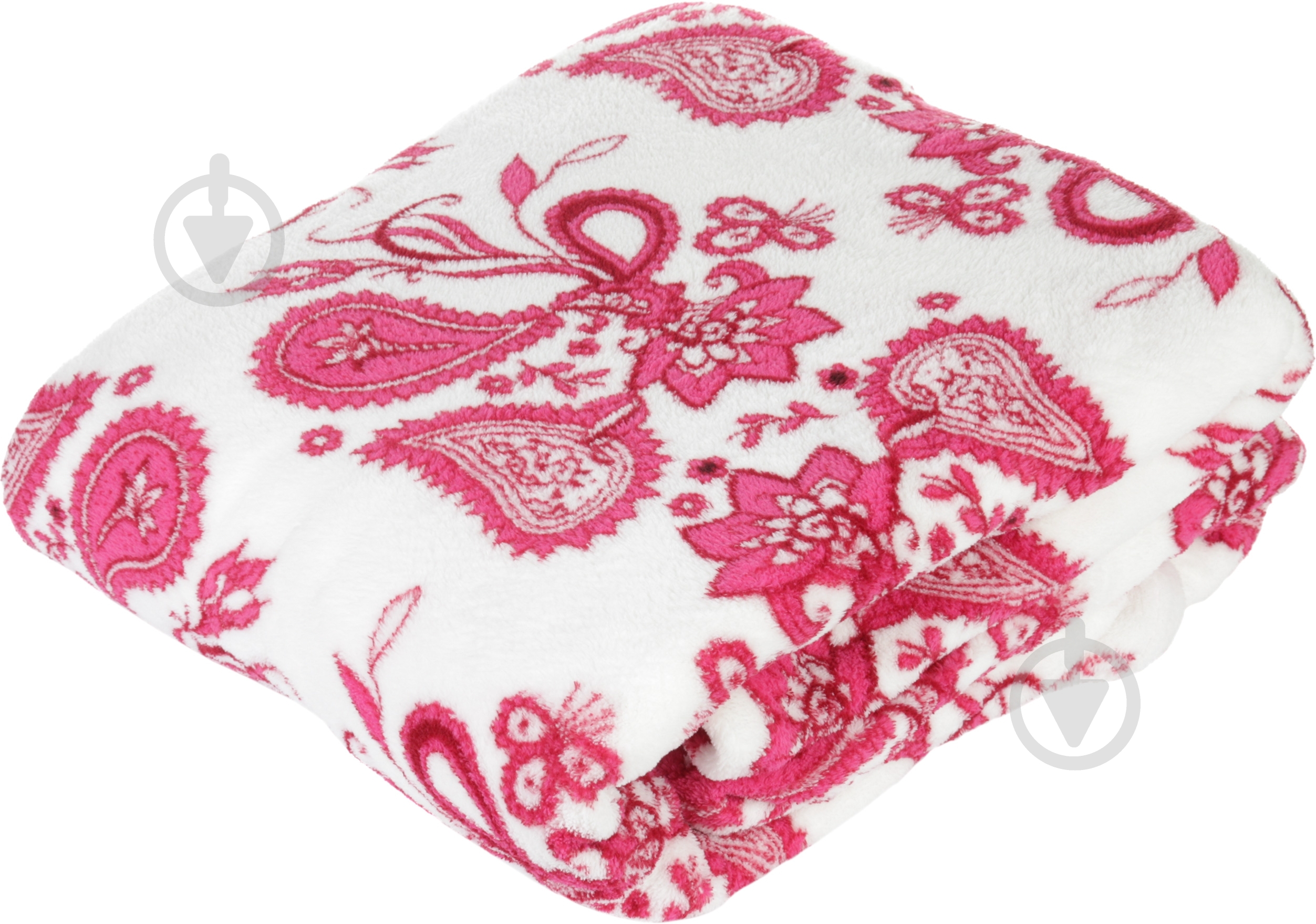 Плед Версаль 160x200 см бордовий Underprice - фото 3