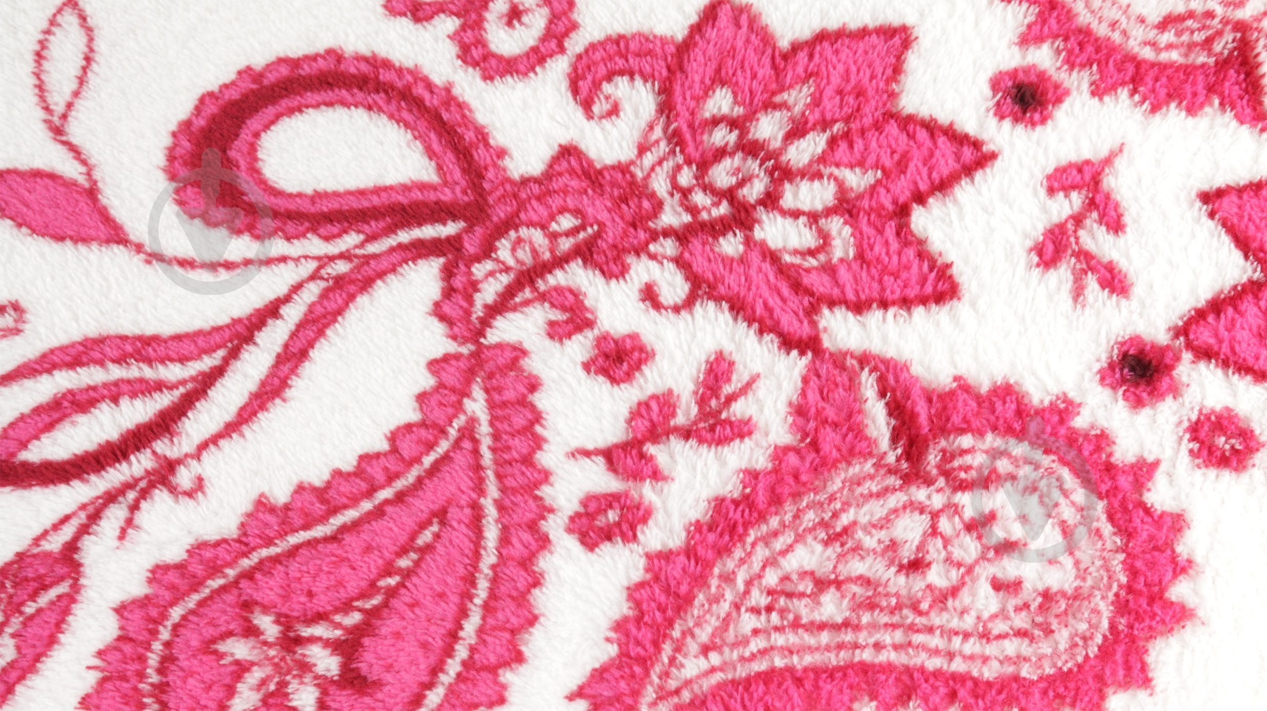 Плед Версаль 160x200 см бордовий Underprice - фото 4