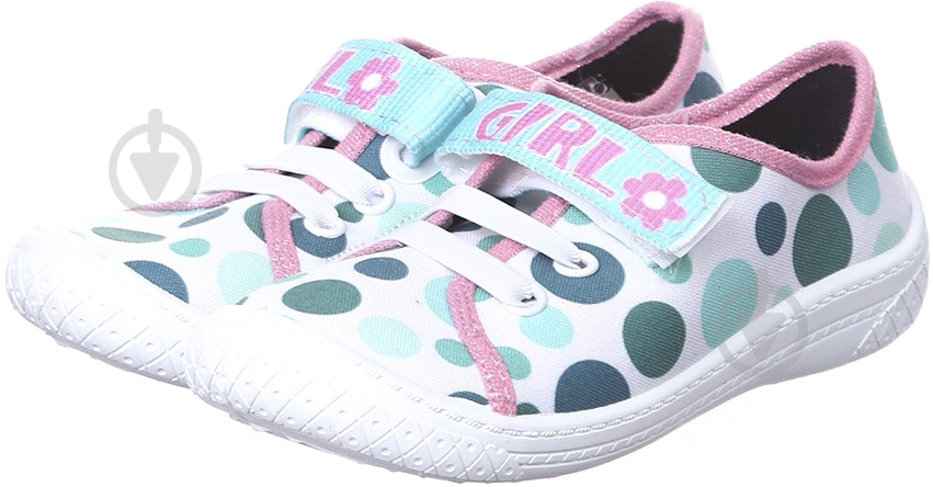 Мокасины для девочки ТМ МВ р.32 белый 4Bt8/4b - фото 1