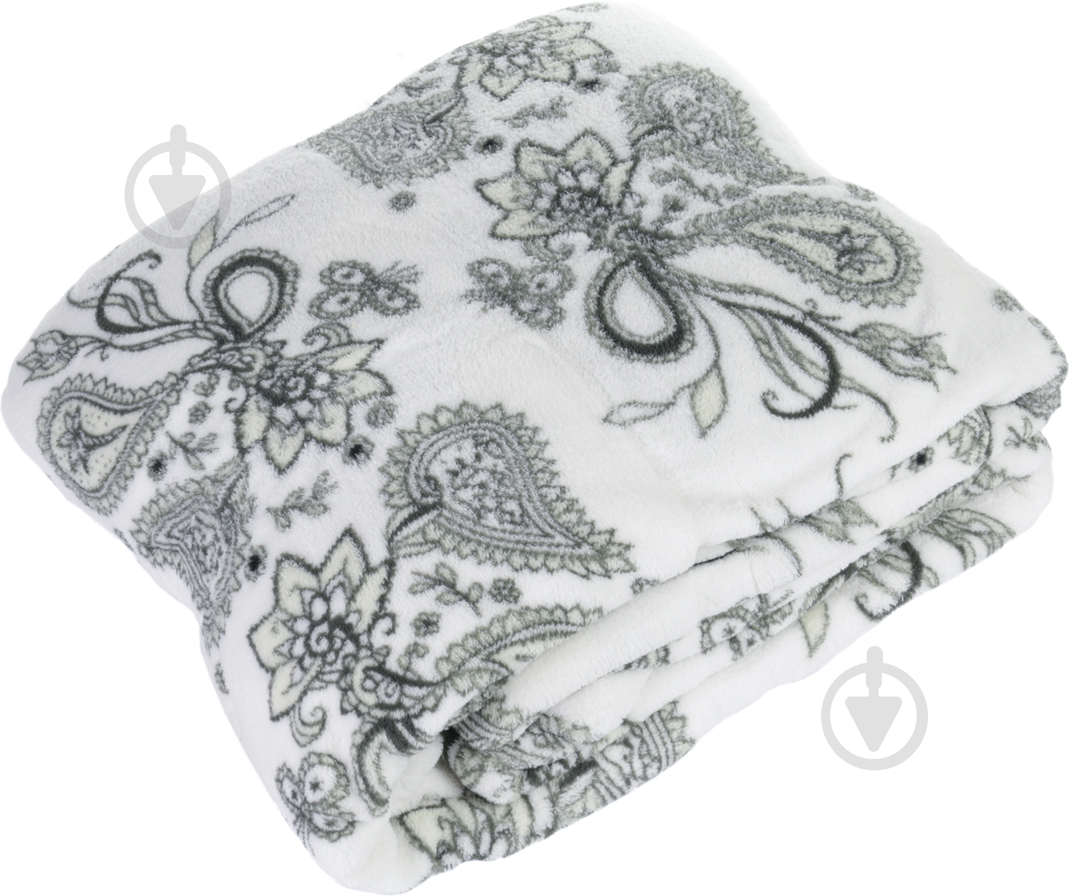 Плед Версаль 200x220 см серый Underprice - фото 3