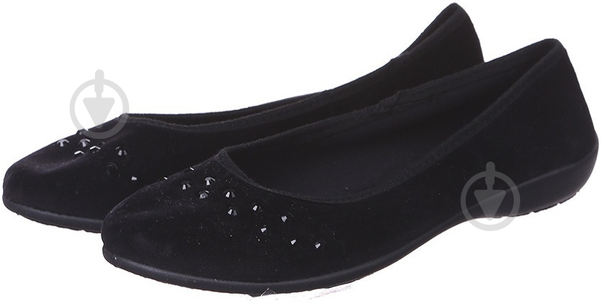 Мокасины для девочки ТМ МВ р.39 черный 8An1/3a текстильные - фото 1