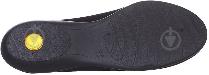 Мокасины для девочки ТМ МВ р.39 черный 8An1/3a текстильные - фото 4