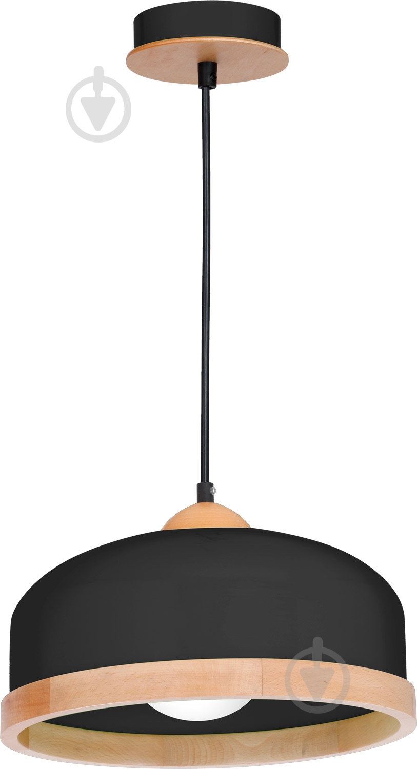 Подвес Luminex Studio 8851 1x60 Вт E27 черный - фото 1