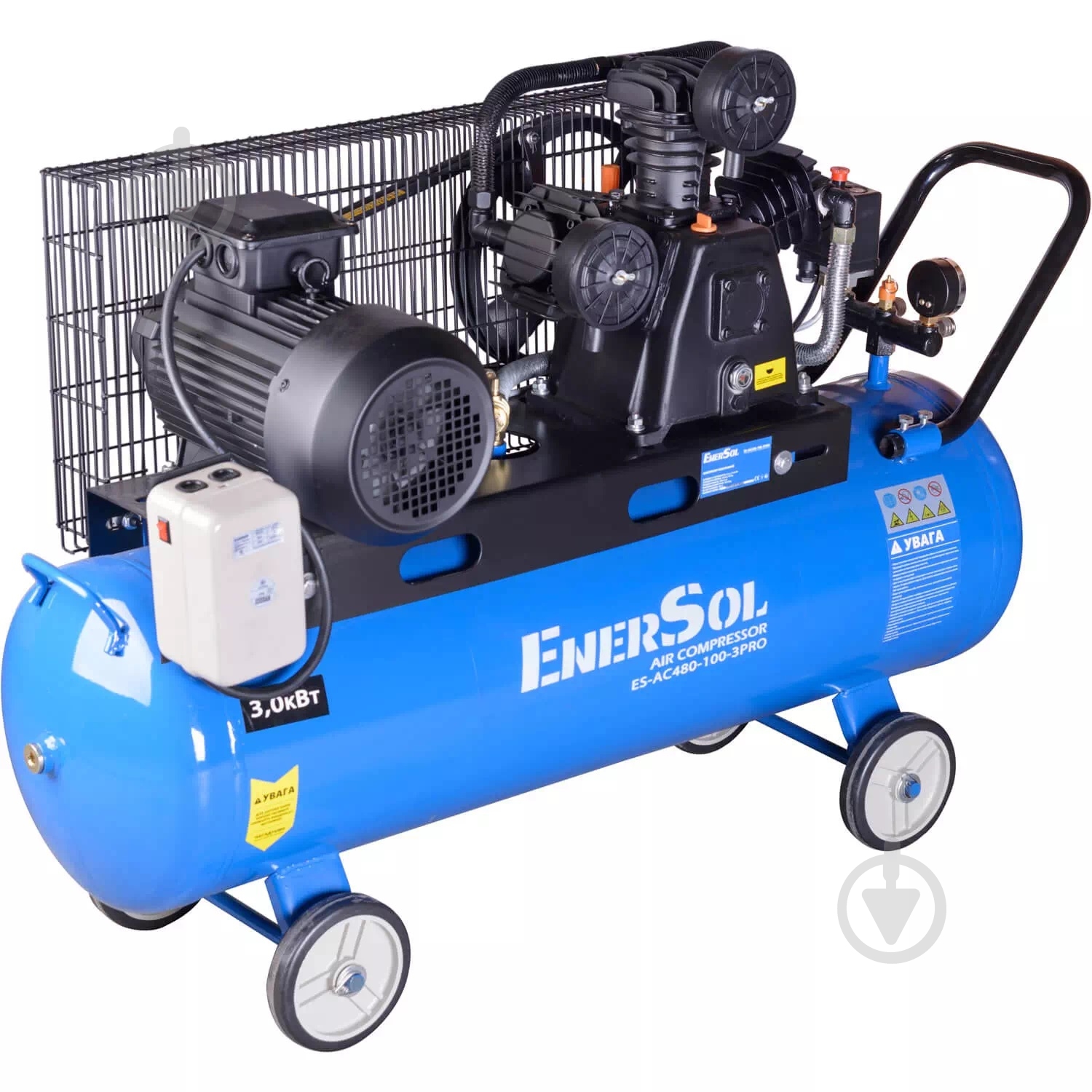 Компрессор EnerSol ENERSOL ES-AC480-100-3PRO - фото 2 Компрессор EnerSol ENERSOL ES-AC480-100-3PRO - фото 2